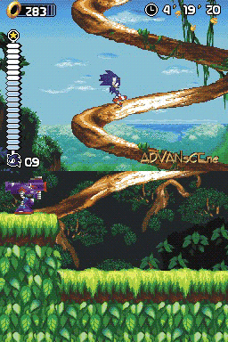 Sonic Rush screenshot 3 for Nintendo DS